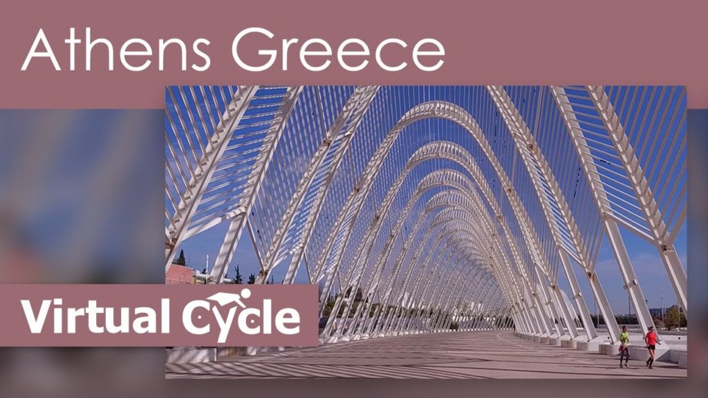 27 Min Treadmill Music Mix Video Of Athens  Greece- Olympic Games Park with Work  Out Music Mega Mix