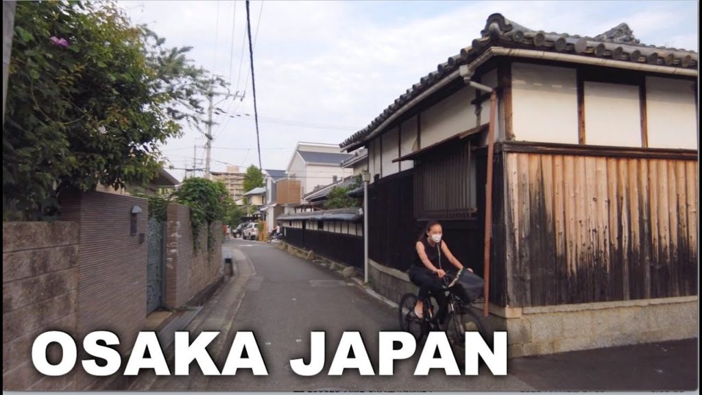Osaka, Nakahozumi Ibaraki City 茨木市 −Old Townscape in the Normal Residential Area [4K, 60p] POV