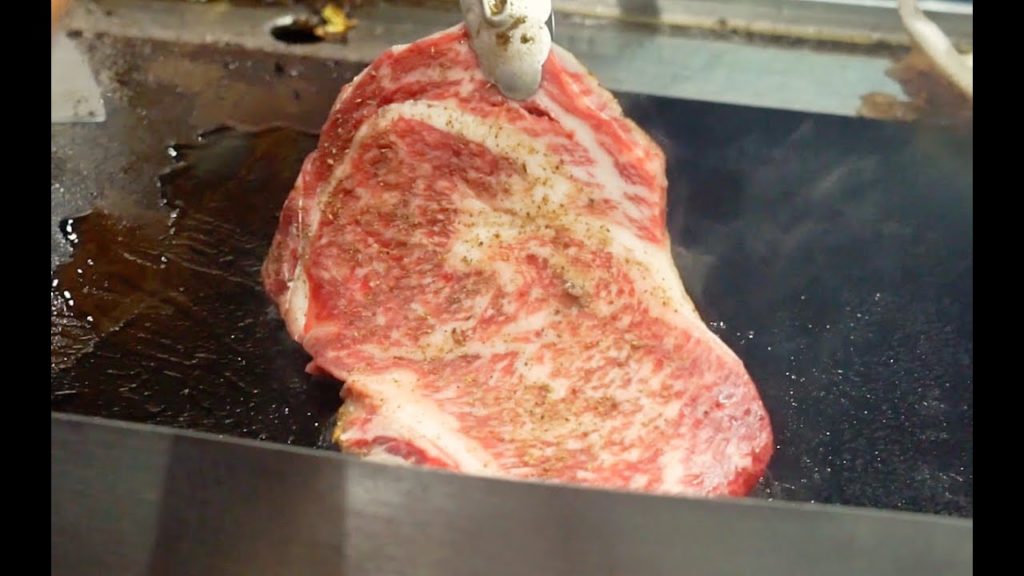 Kagoshima wagyu beef steak、和牛ステーキ