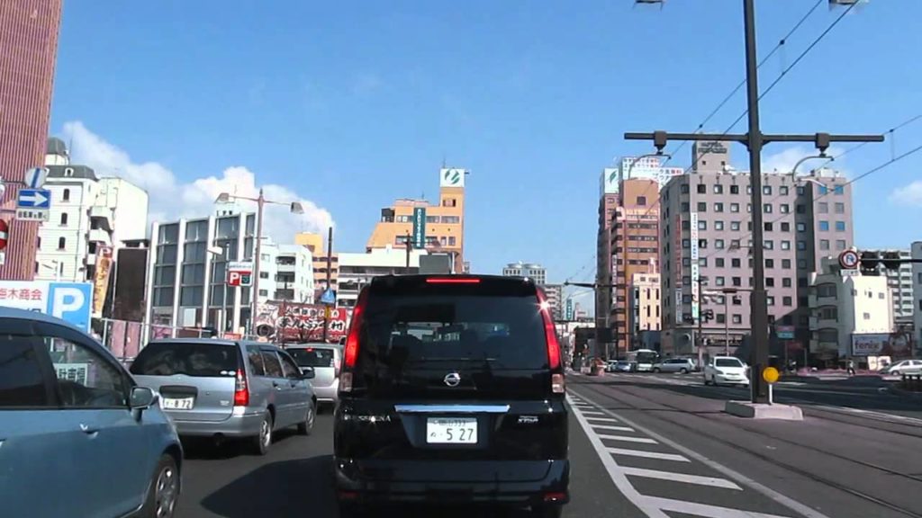 Okayama City street scenery Part2. (Canon PowerShot SX130 IS)