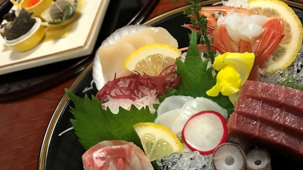 Japanese Dinner at Ryokan in Hakone Yumoto 箱根湯本