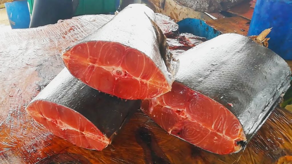 Cutting indo-Pacific Sailfish | Fish Cutting Skills