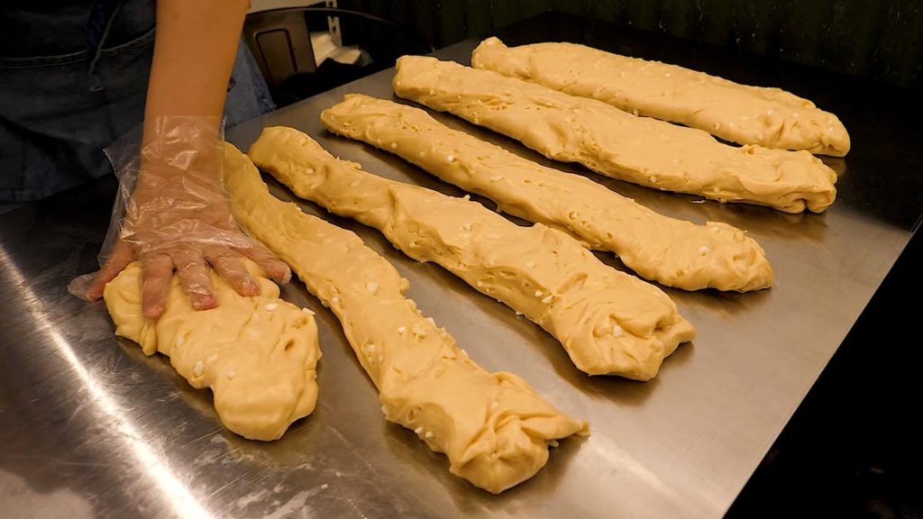 Giant Waffle of Various Toppings - Korean Street Food