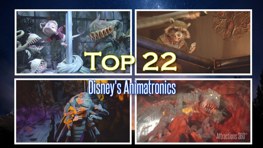 [4K] Top 22 Disney's Animatronics from Disney Parks Around the World