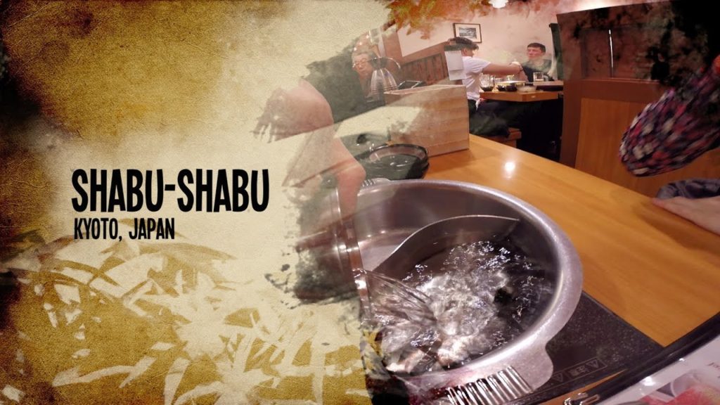 RTW trip episode #3: Shabu-shabu, Kyoto, Japan