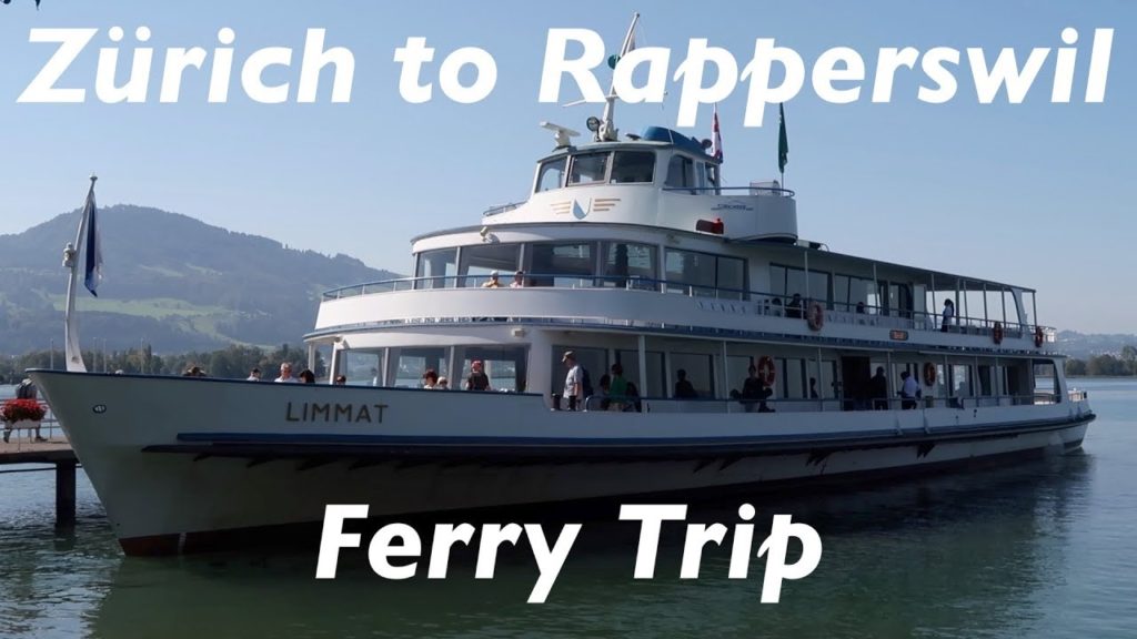 Zurich to Rapperswil ferry trip on the MS Limmat