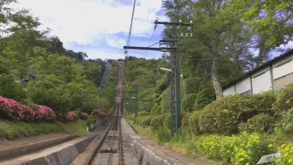 Kasamatsu Cable Car (Amanohashidate, Japan) Jun-2017