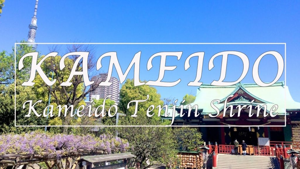 【Tokyo walk 4K】Kameido (Kameido Tenjin Shrine)- Japan /Day walk  亀戸天神の散歩