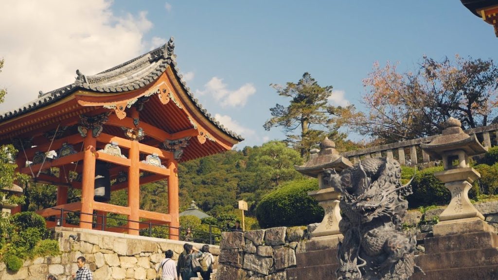 Walking around Okayama, Himeji and Kyoto