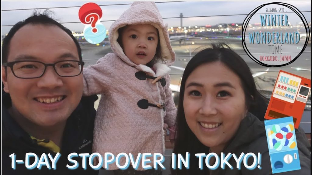 Her 1st Japanese vending machine & Gachapon - "Japan Winter Wonderland!"