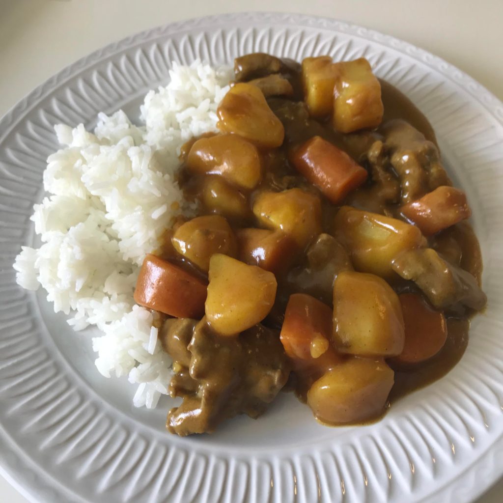 First time making beef curry