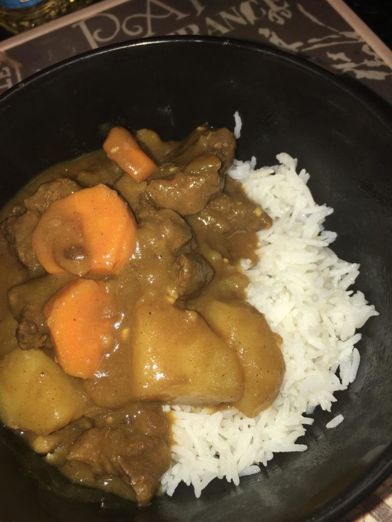 ended up using Vermont Hot curry, and Basmati rice to make Japanese Curry, first time tasting and making.