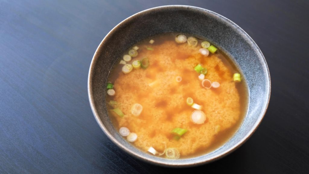 Miso Soup : 味噌汁