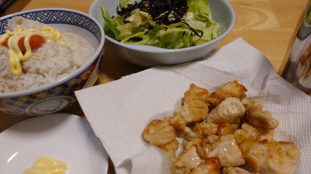Tori no kara-age(breast meat)