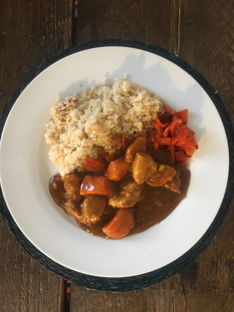 My boyfriend made Japanese curry!