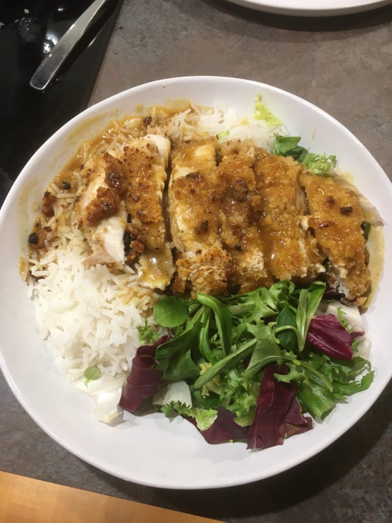First attempt at Katsu curry, everything homemade 😊
