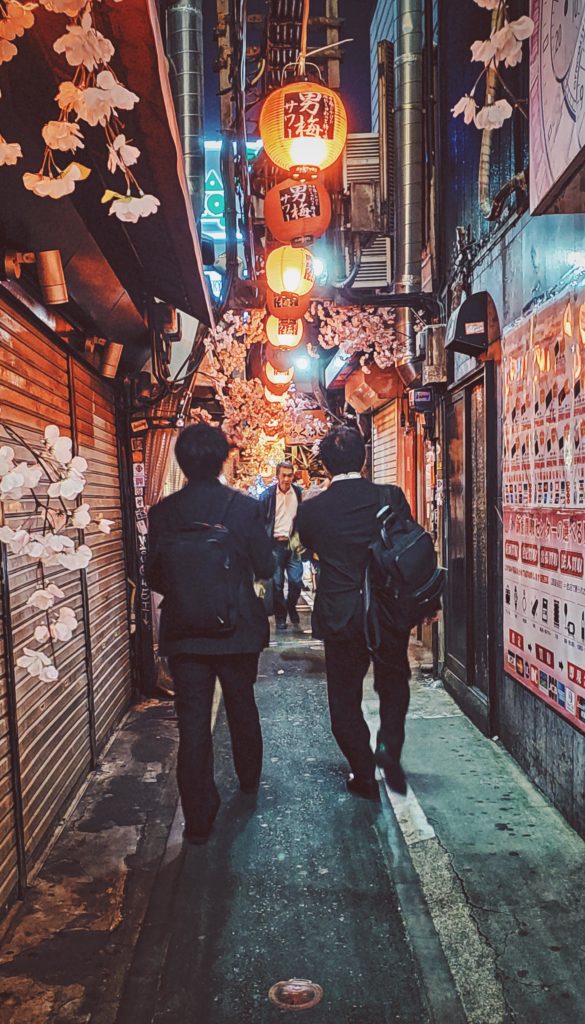 Shinjuku after hours.