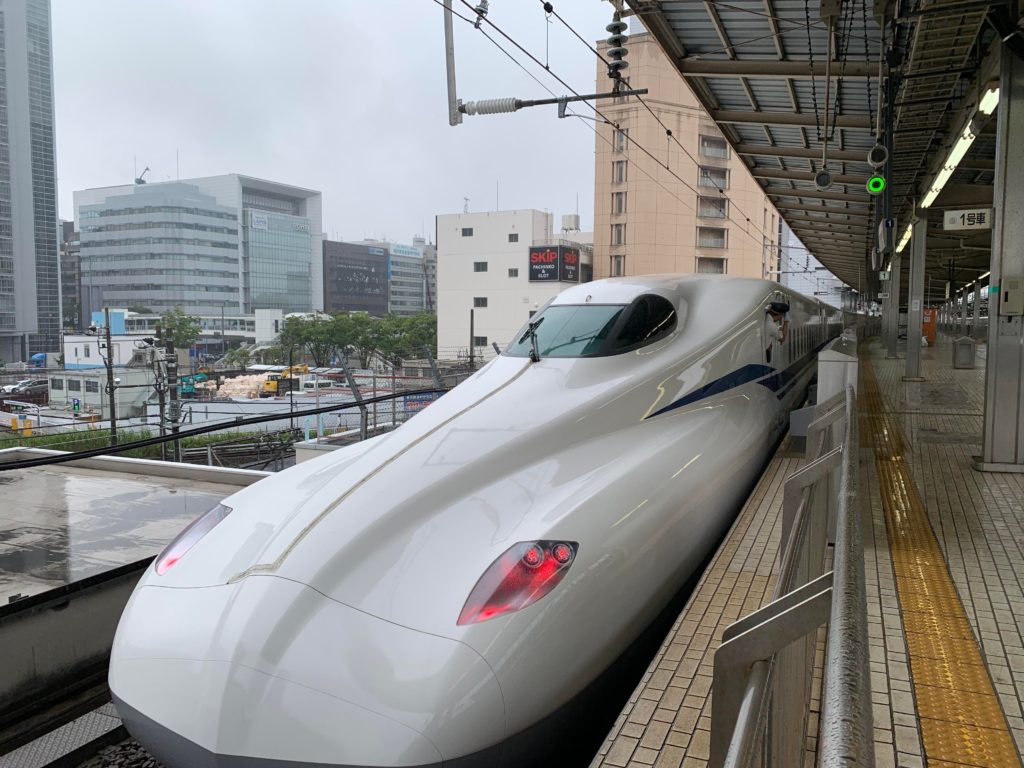 N700S Series prototype set J0 in July 2019