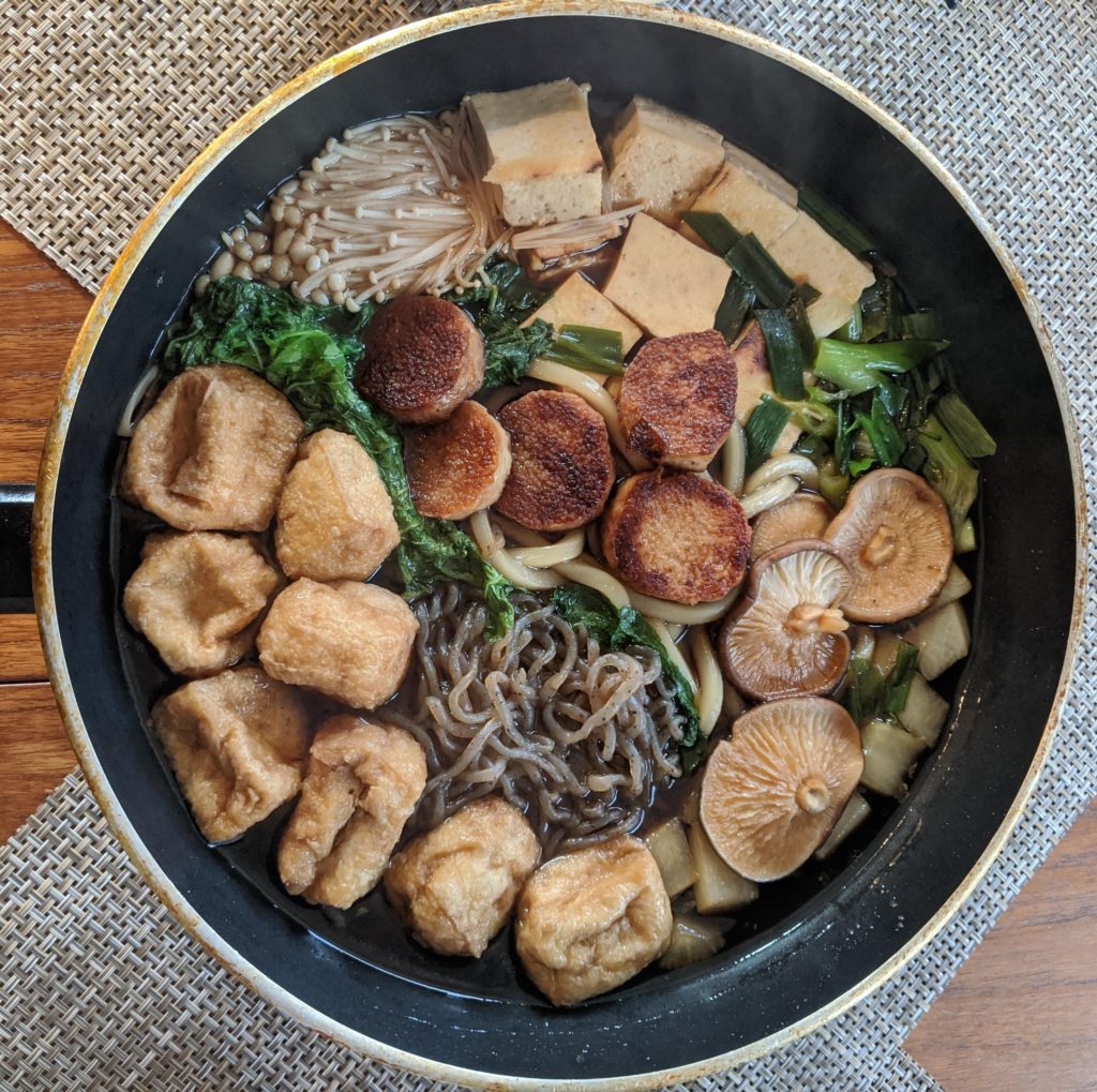 Vegetarian Sukiyaki