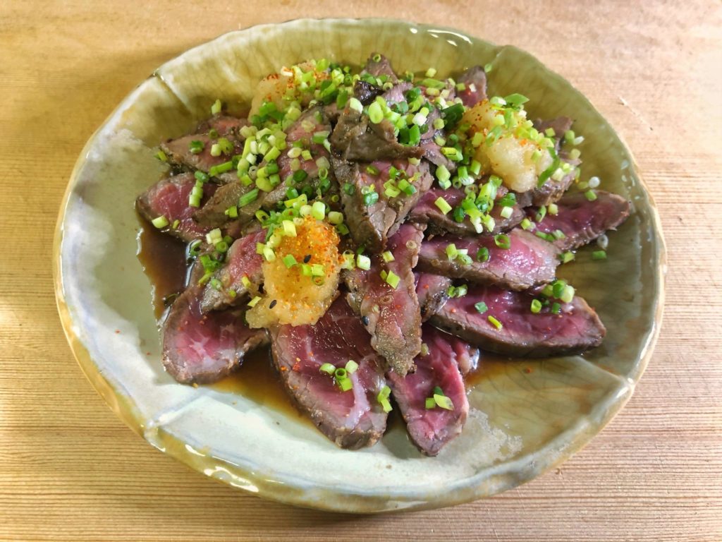 Beef Tataki