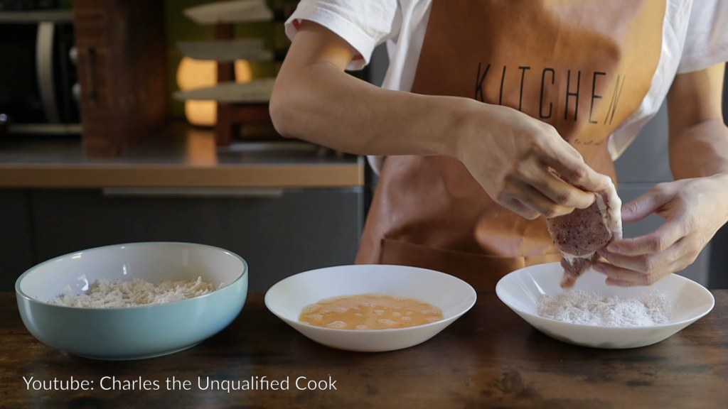 ASMR-ish Tonkatsu (sorry for posting in a roll but ima sleep now)