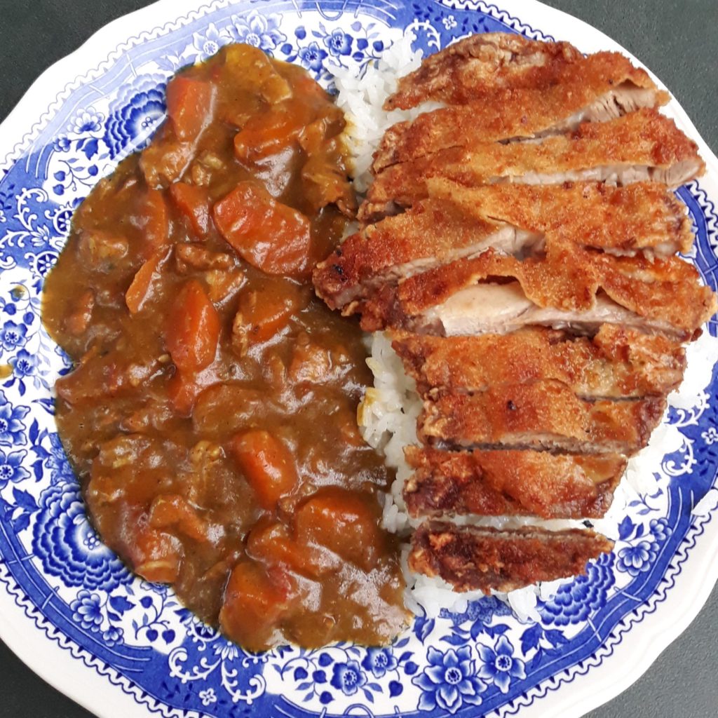 First time making katsu curry !