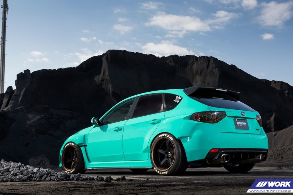 Subaru STI on WORK Emotion T5R2P⁠
#artofwheel⁠
@thxandco_kanazawa⁠
@sawadarework...