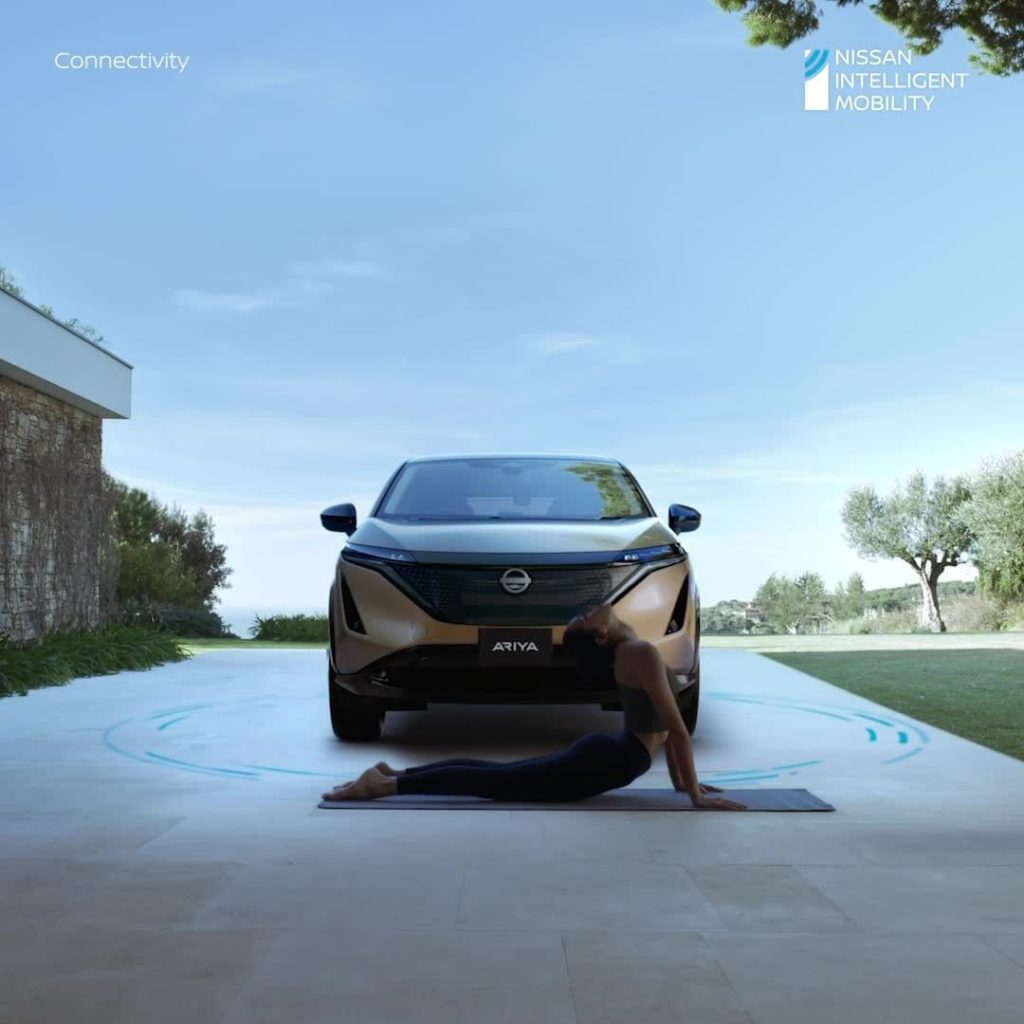 Technology in perfect harmony #NissanAriya #Nissan #IntelligentMobility...