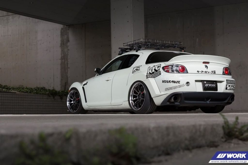 @krcmodified Mazda RX8 on WORK Emotion ZR10 #artofwheel #emotionzr10 #mazdarx8...