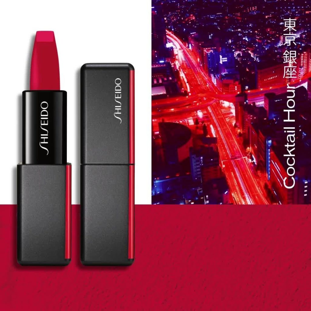 Every hour is cocktail hour when you’re wearing this rich, blue-based red. Try M...