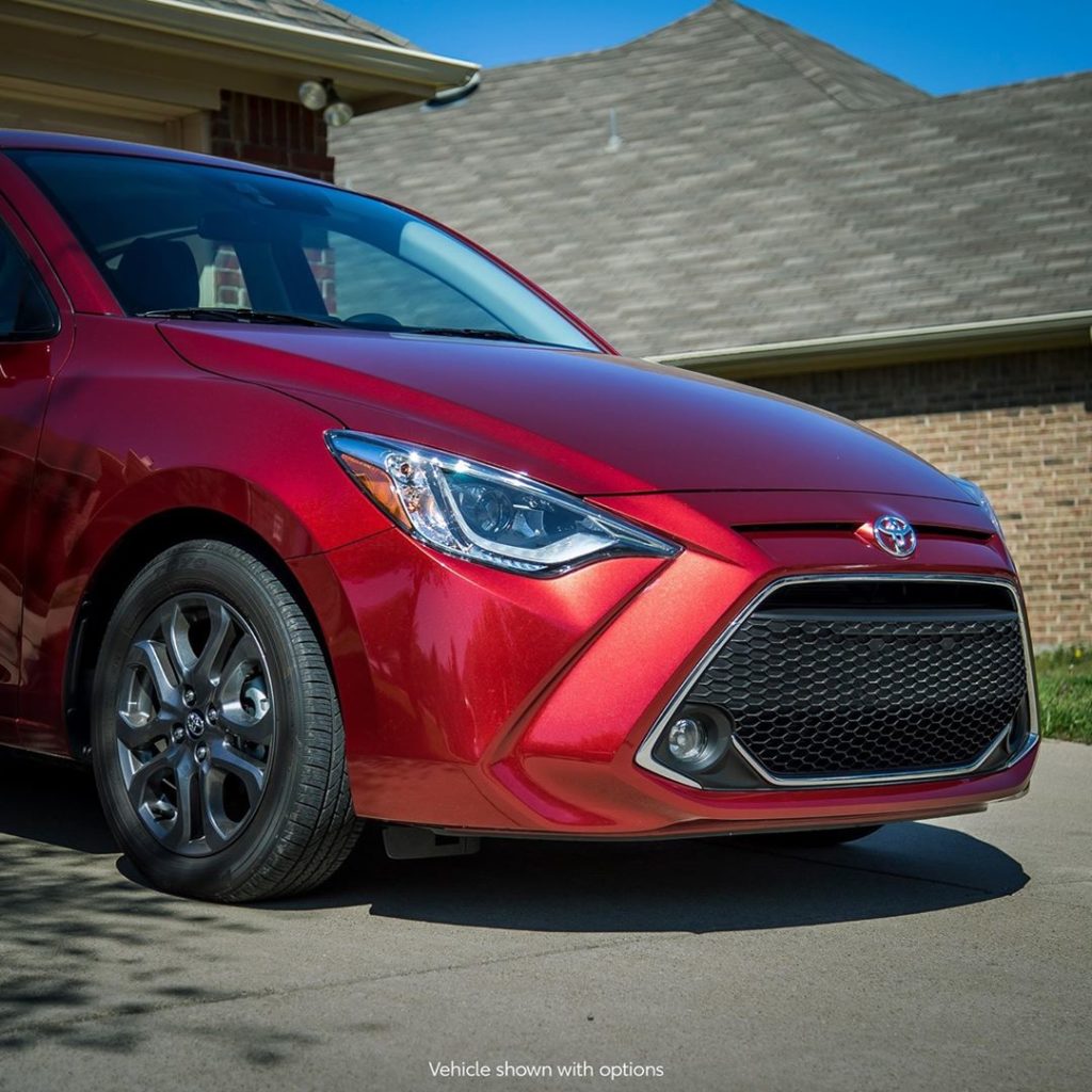 Step out in something sporty, yet practical. #Yaris #LetsGoPlaces...