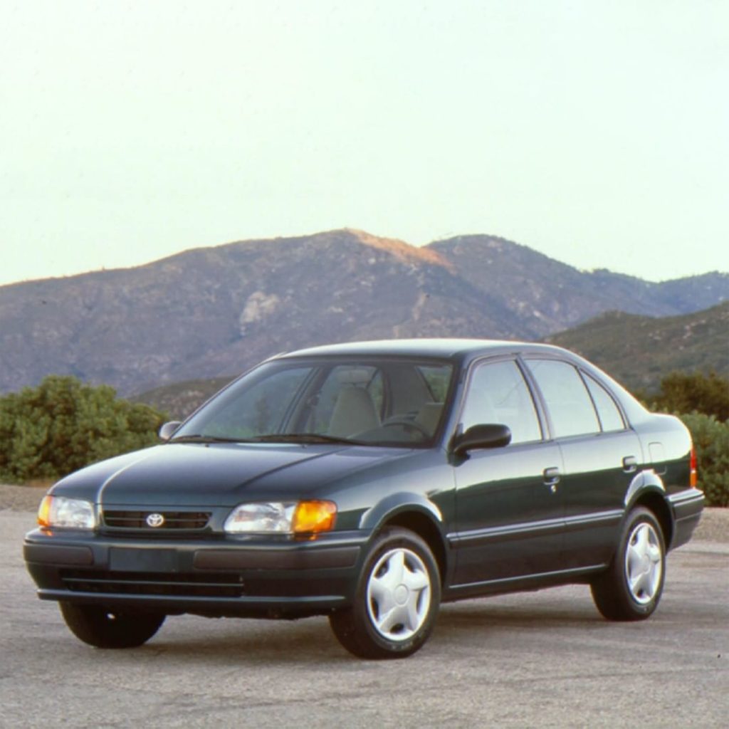 No stopping this swagger.  #TBT 1997 #Tercel #LetsGoPlaces...