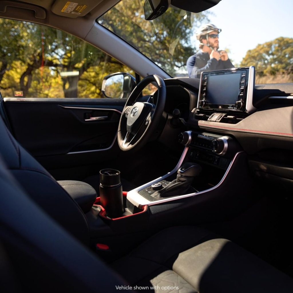 See comfort in its natural element. #RAV4 #TRD Off-Road #LetsGoPlaces...