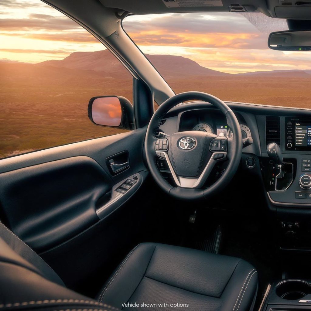 Inner beauty to match the surrounding beauty. #Sienna AWD #LetsGoPlaces...