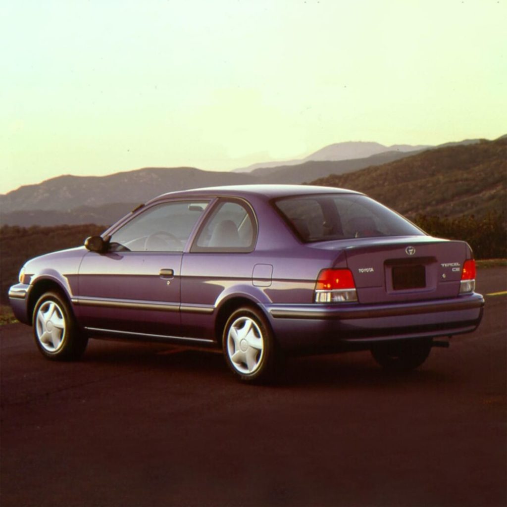 Sittin' pretty. #TBT 1998 #Tercel #LetsGoPlaces...