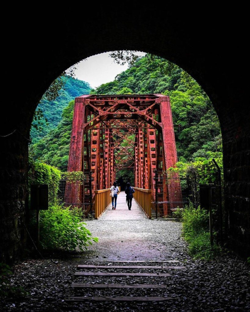 Japan Travel: The old Fukuchiyama Line is a discontinued train route which is now a popular hi… The old Fukuchiyama Line is a discontinued train route which is now a popular hi...