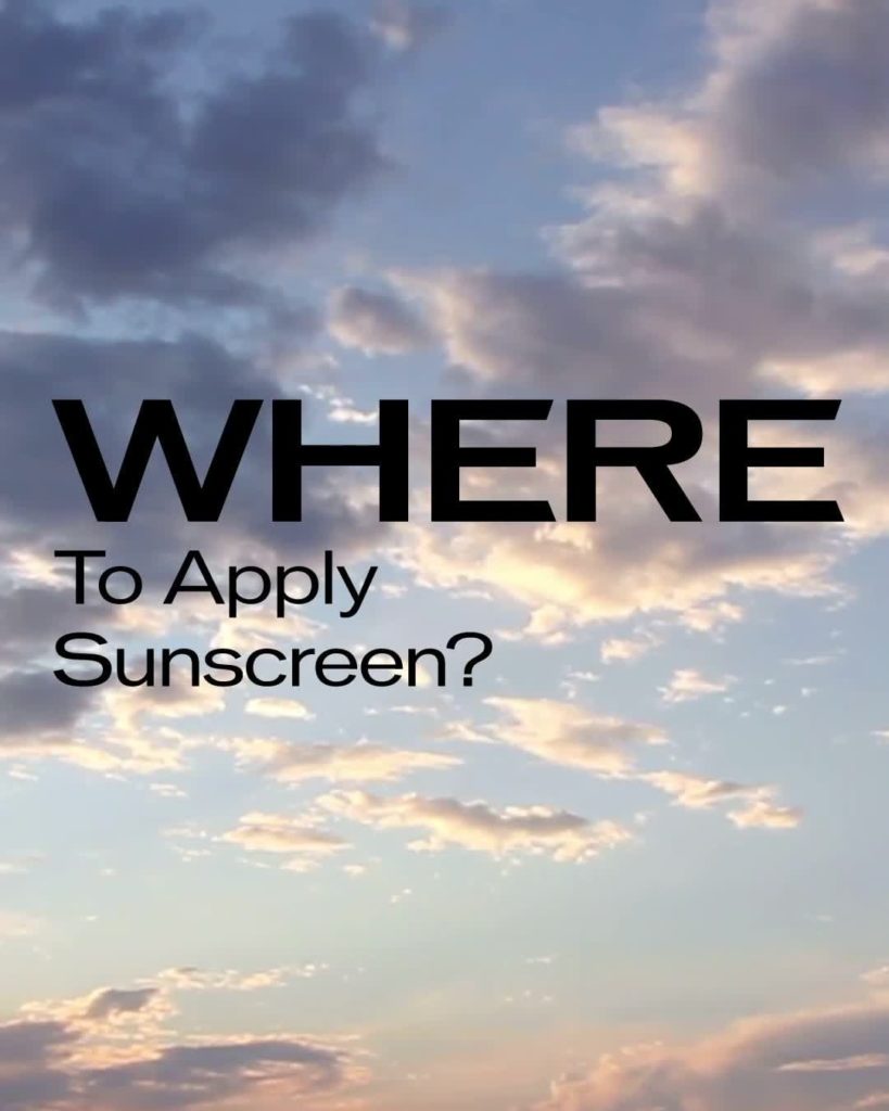 Where to apply sunscreen? The answer is anywhere, every where. ⁣
#ShiseidoSuncar...