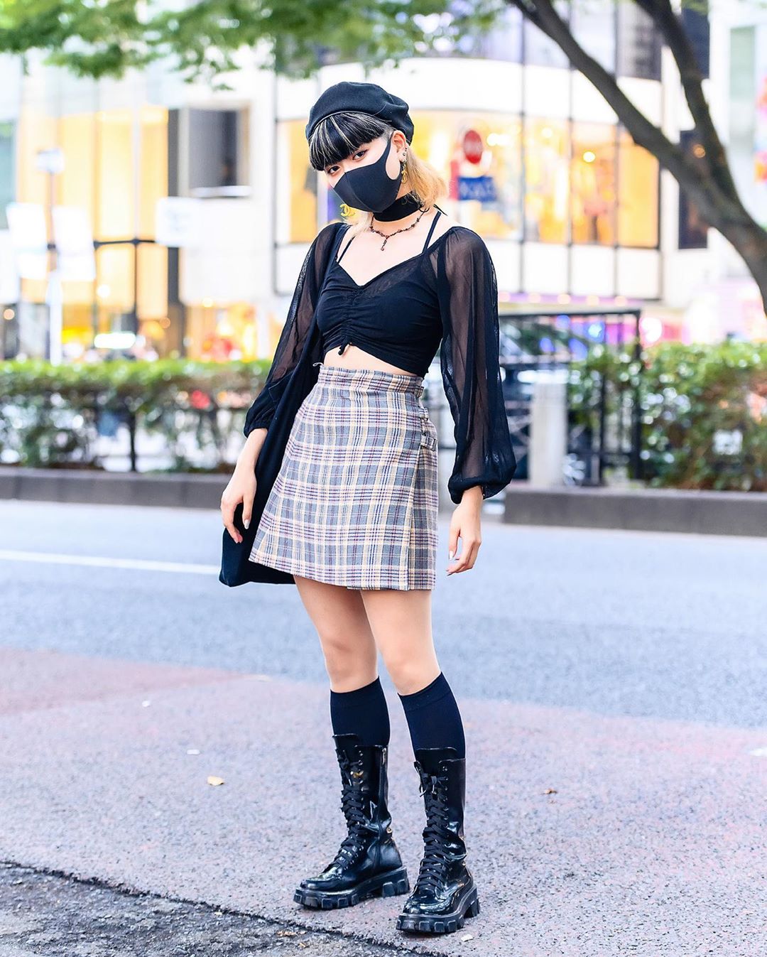 Tokyo Fashion: 20-year-old Japanese student and dancer Shion (@tic_tic ...