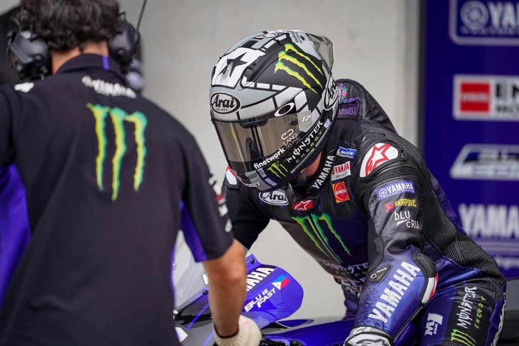 Let's go, team  #MonsterYamaha  #MotoGP  #AustrianGP  #RacingForThem...