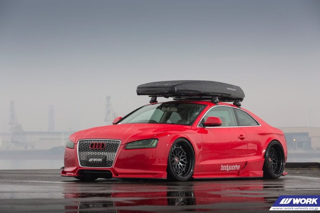 BUILD WORKS Audi A5 on WORK Gran Seeker DMX #artofwheel #granseekerdmx #audia5@k...