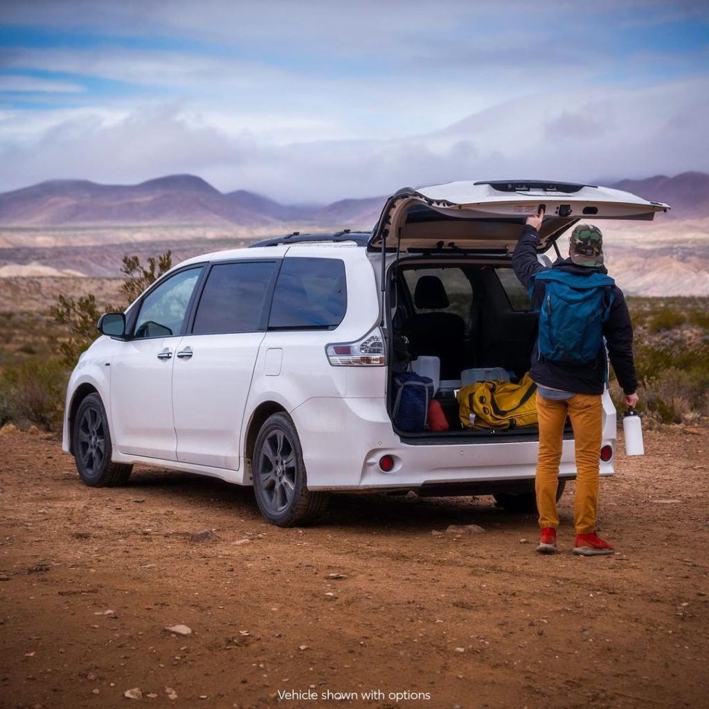 It's more than a van, it's a lifestyle. #Sienna AWD #LetsGoPlaces...