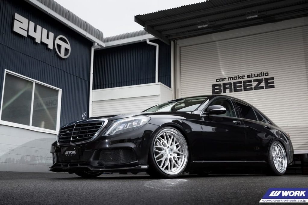 CAR MAKE STUDIO BREEZE Mercedes-Benz S400 on WORK Gnosis HR201 #artofwheel #gnos...