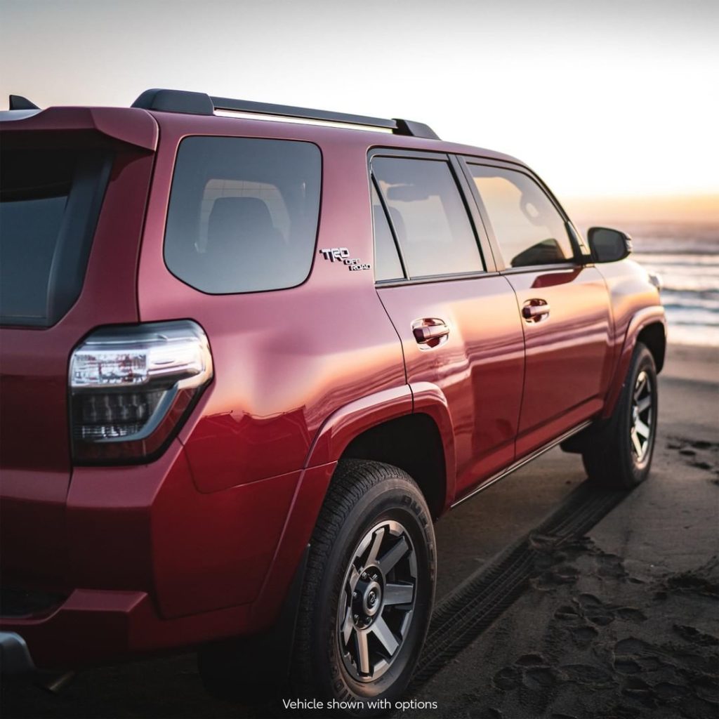 The sun never sets on adventure. #4Runner #TRD Off Road #LetsGoPlaces...
