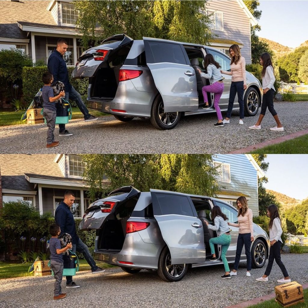 The #HondaOdyssey Spot the Difference game. How many differences can you find be...