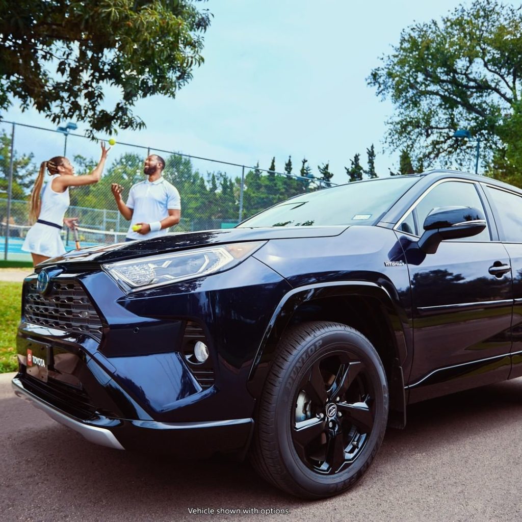 Have fun and compete in style.
#RAV4#Hybrid #LetsGoPlaces...