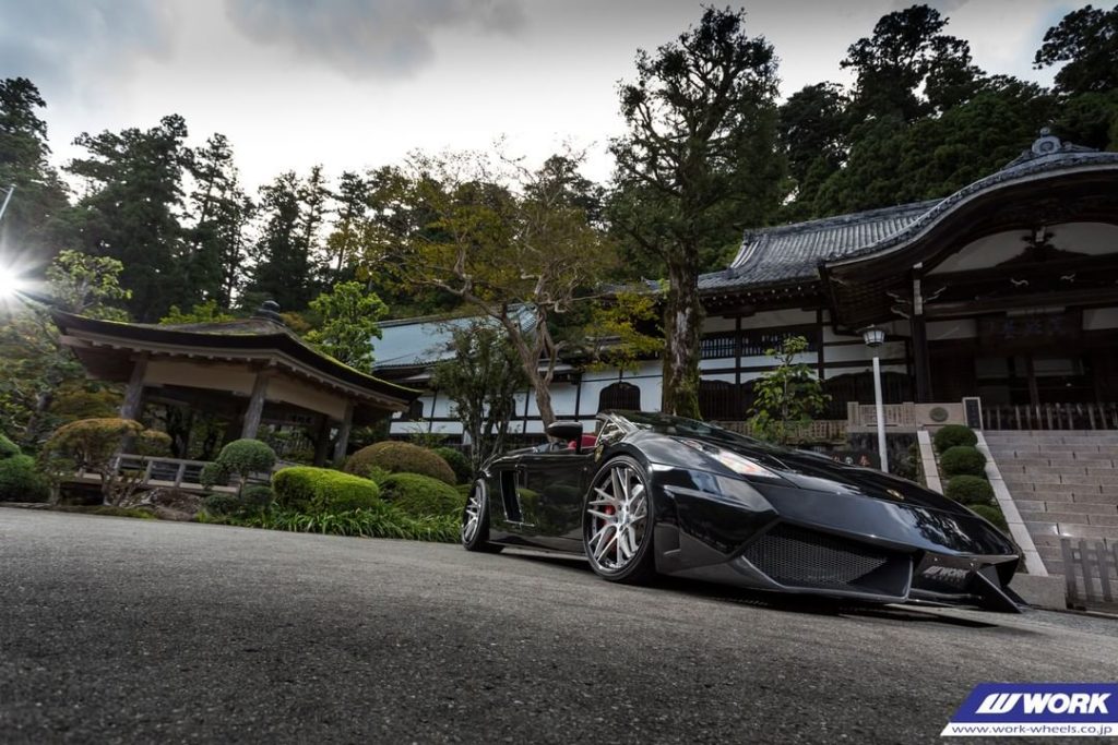 I's Lamborghini Gallardo on WORK Gnosis CVX #artofwheel #gnosiscvx...