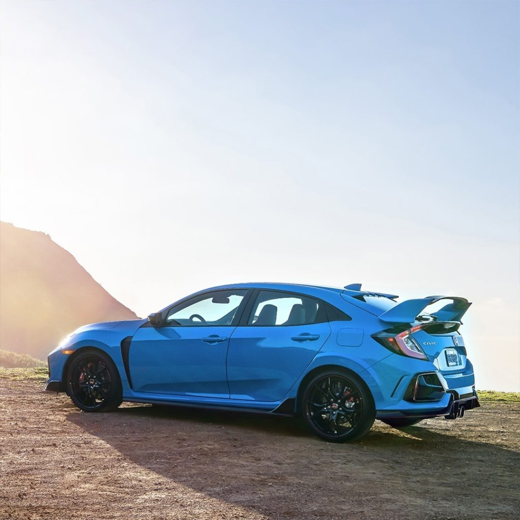Basking in the sun. #CivicTypeR...