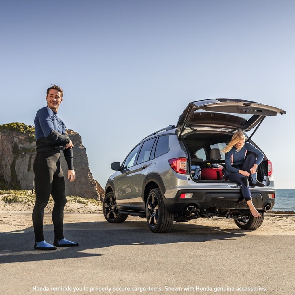 A silver lining. #HondaPassport...
