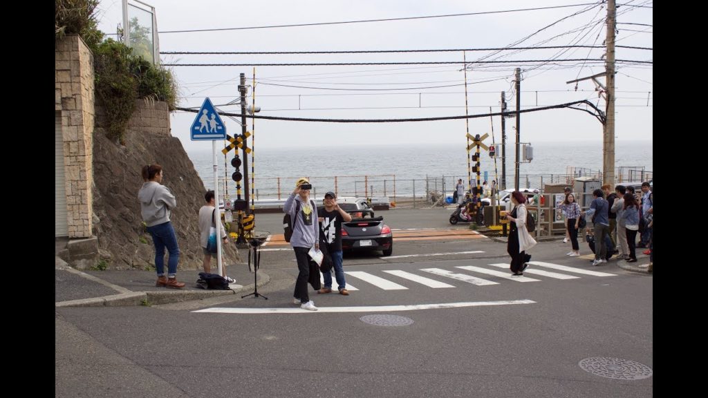 Going to the beach in Japan