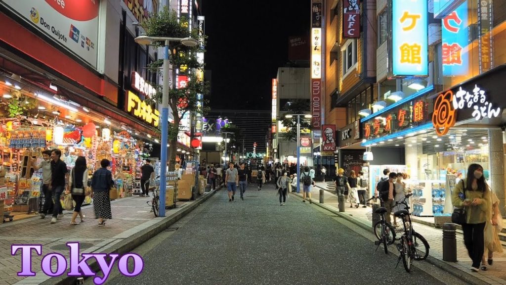 Walking Tokyo Night ✨ HQ 3D Audio🎧 Central Yokohama　Japan